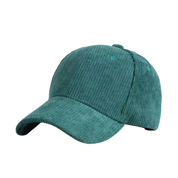 Casquette de Baseball en Velours Côtelé 