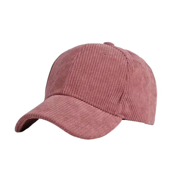 Casquette de Baseball en Velours Côtelé 