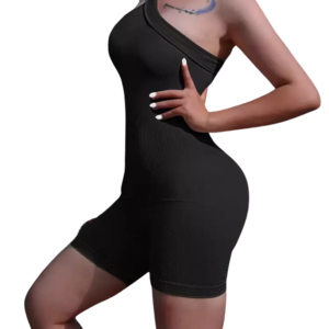 Barboteuse de Yoga Femme - Combinaison Une Pièce Bretelles Spaghetti